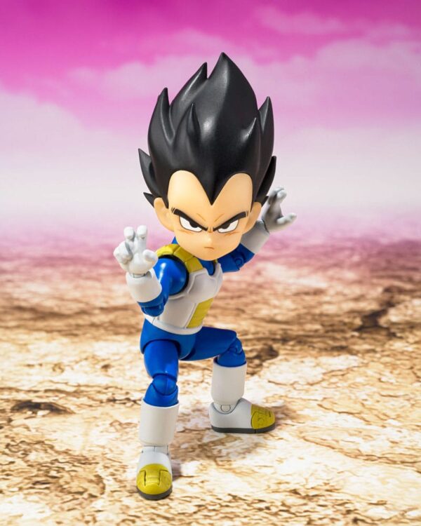 Dragon Ball Daima S.H.Figuarts Akció Figura Vegeta Mini 7 cm