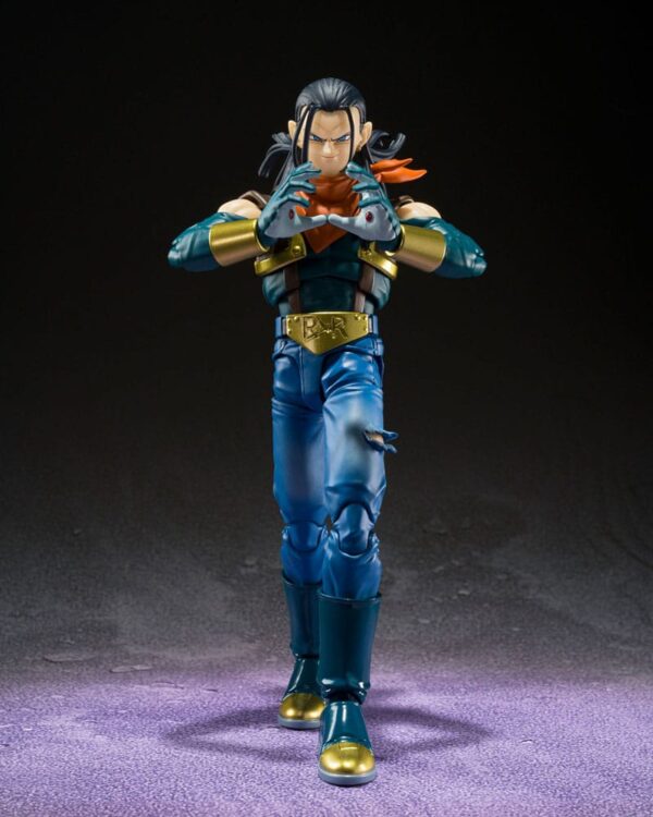 Dragon Ball GT S.H.Figuarts Akció Figura Super Android 17 20 cm