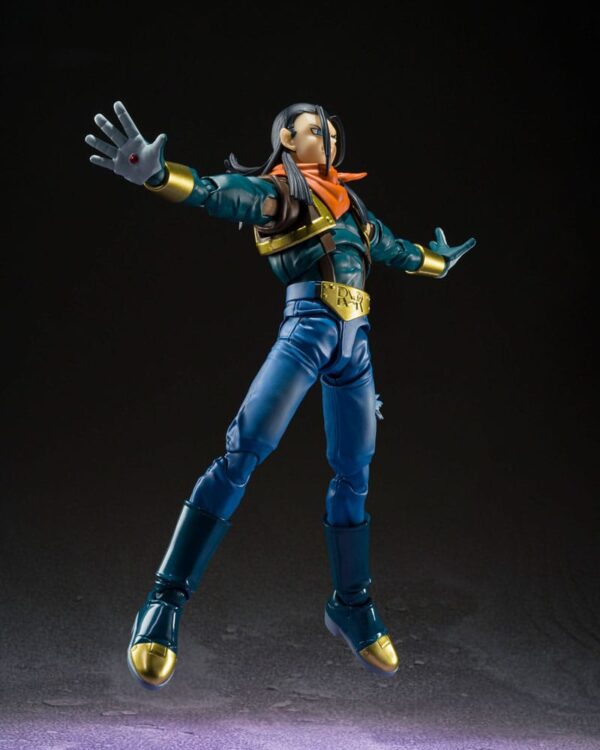 Dragon Ball GT S.H.Figuarts Akció Figura Super Android 17 20 cm