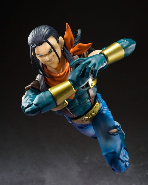 Dragon Ball GT S.H.Figuarts Akció Figura Super Android 17 20 cm