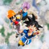 Dragon Ball S.H.Figuarts Akció Figura Pan -GT- & Gil