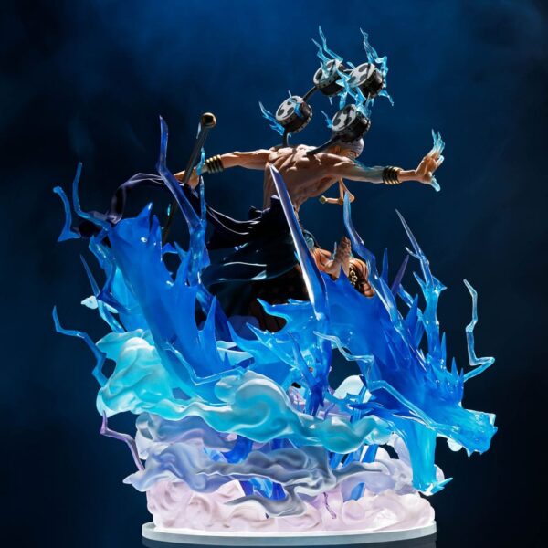 One Piece FiguartsZERO Extra Battle PVC Szobor Eneru -Sixty Million Volt Lightning Dragon- 32 cm