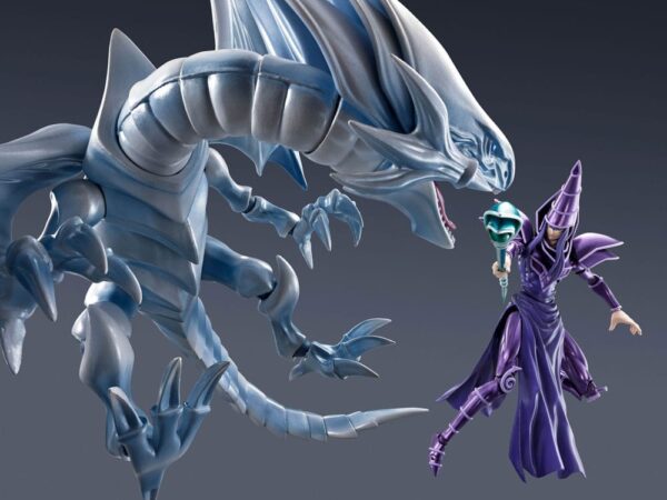 Yu-Gi-Oh! S.H. MonsterArts Akció Figura Dark Magician 19 cm