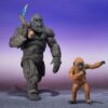 Godzilla x Kong: The New Empire S.H. Monster Arts Akció Figuras 2-Pack Suko & Mothra
