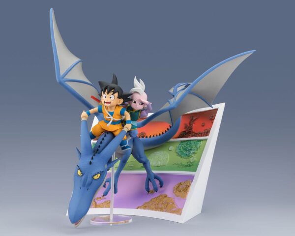 Dragon Ball Figuarts ZERO PVC Szobor Son Goku (mini) & Supreme Kai (mini) Welcome to the great Adventure! 23 cm