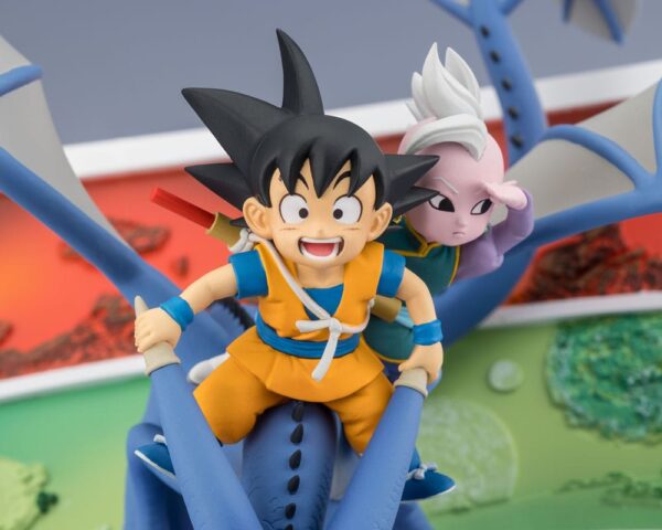 Dragon Ball Figuarts ZERO PVC Szobor Son Goku (mini) & Supreme Kai (mini) Welcome to the great Adventure! 23 cm