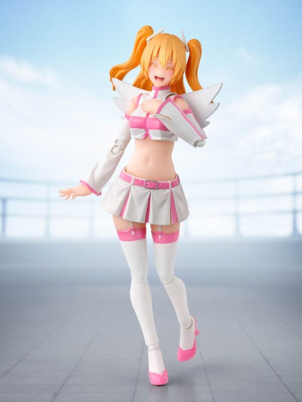 2.5 Dimensional Seduction S.H. Figuarts Akció Figura Liliel Angel Airborne Corps/Ririsa 14 cm