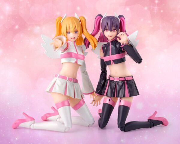 2.5 Dimensional Seduction S.H. Figuarts Akció Figura Liliel Angel Airborne Corps/Ririsa 14 cm
