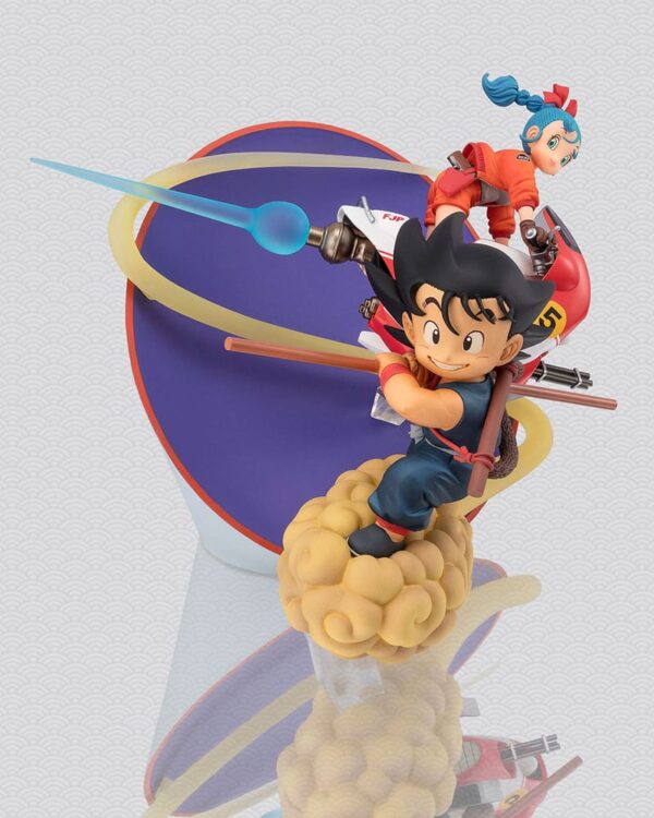 Dragon Ball Figuarts ZERO PVC Szobor Son Goku & Bulma 18 cm