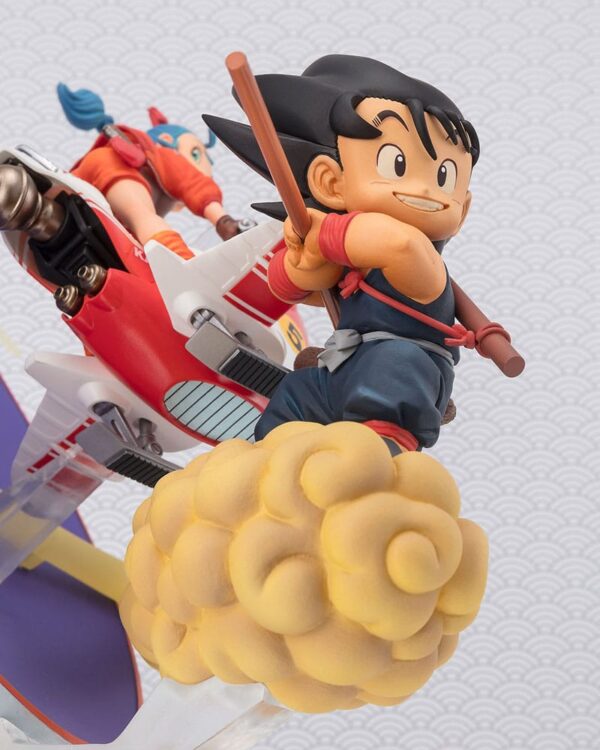 Dragon Ball Figuarts ZERO PVC Szobor Son Goku & Bulma 18 cm