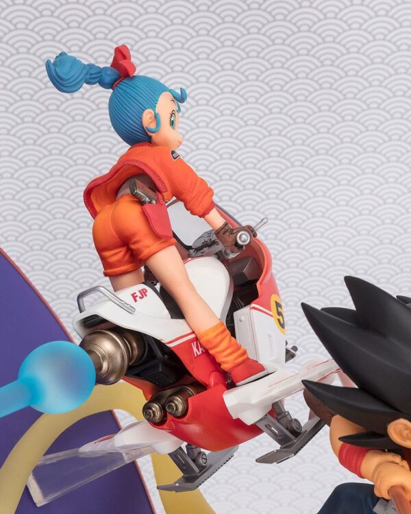 Dragon Ball Figuarts ZERO PVC Szobor Son Goku & Bulma 18 cm