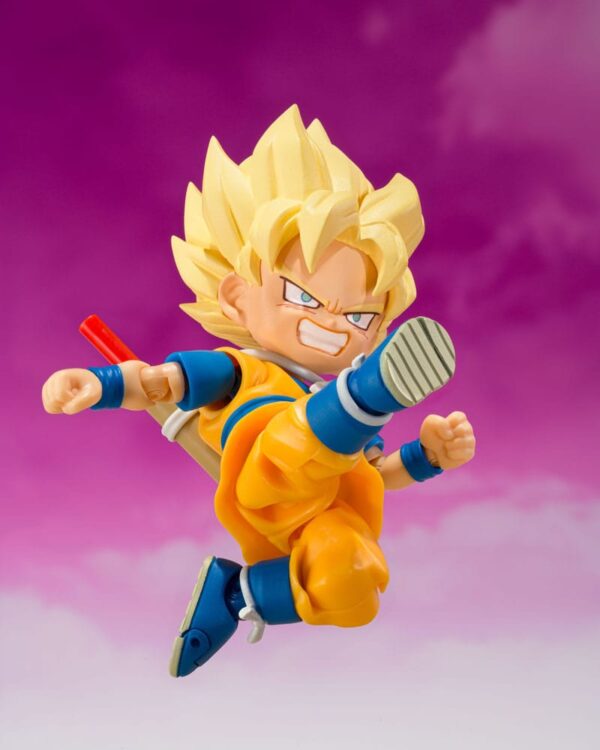Dragon Ball S.H.Figuarts Akció Figura Super Saiyan Son Goku (mini) Daima 8 cm