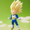 Dragon Ball S.H.Figuarts Akció Figura Super Saiyan Level 3 Vegeta (mini) Daima 8 cm