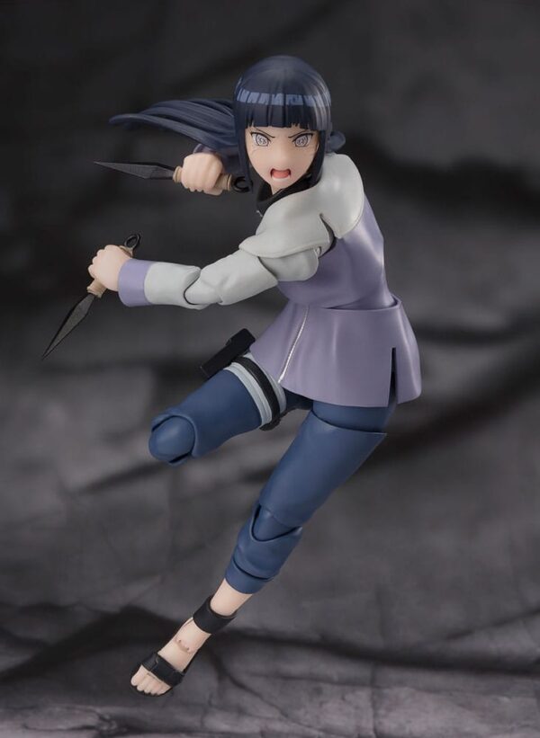 Naruto S.H.Figuarts Akció Figura Hinata Hyuga Virtuous Byakugan 13 cm