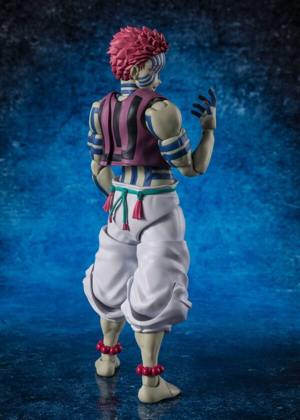Demon Slayer: Kimetsu no Yaiba S.H.Figuarts Akció Figura Akaza 15 cm