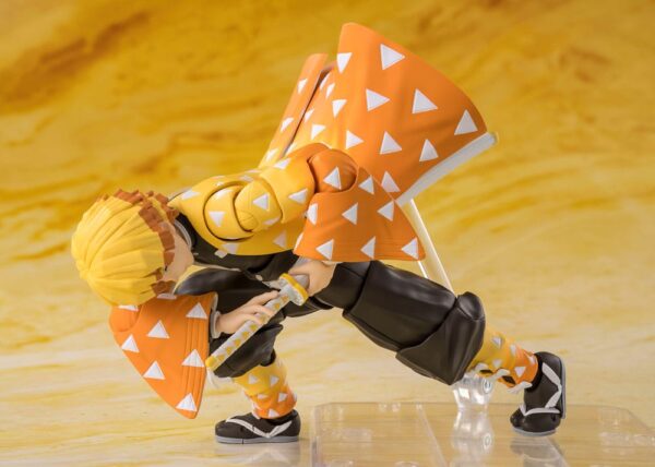Demon Slayer: Kimetsu no Yaiba S.H.Figuarts Akció Figura Zenitsu Agatsuma 14 cm