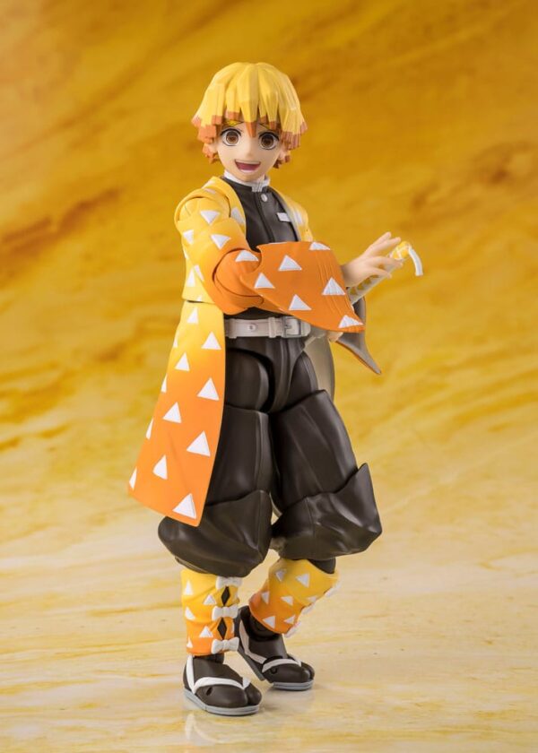 Demon Slayer: Kimetsu no Yaiba S.H.Figuarts Akció Figura Zenitsu Agatsuma 14 cm
