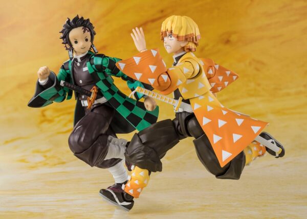 Demon Slayer: Kimetsu no Yaiba S.H.Figuarts Akció Figura Zenitsu Agatsuma 14 cm