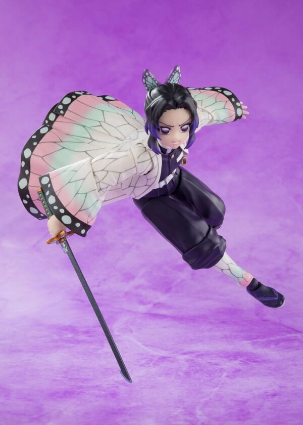 Demon Slayer: Kimetsu no Yaiba S.H.Figuarts Akció Figura Shinobu Kocho 13 cm