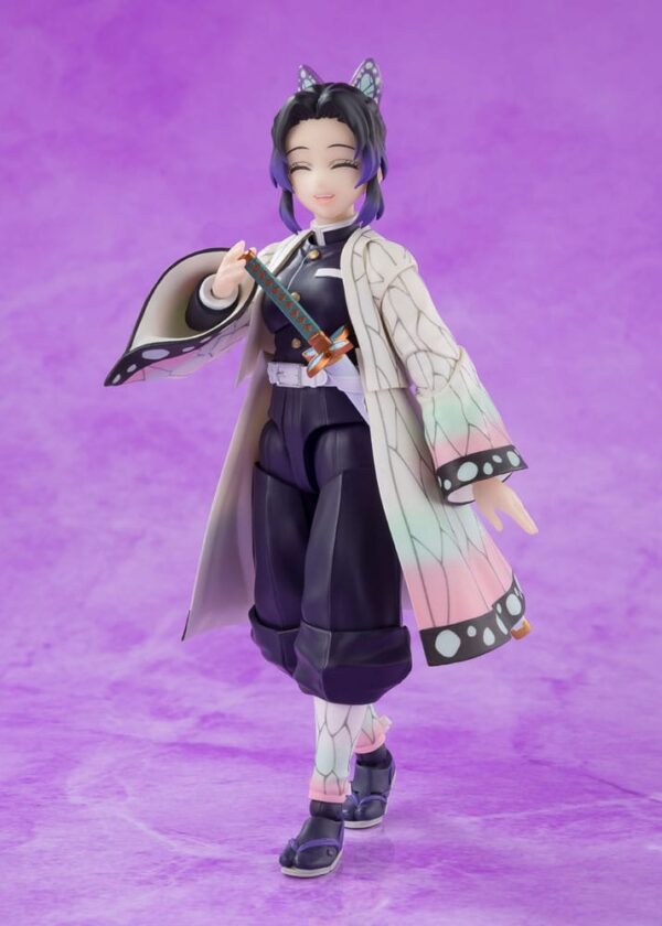 Demon Slayer: Kimetsu no Yaiba S.H.Figuarts Akció Figura Shinobu Kocho 13 cm