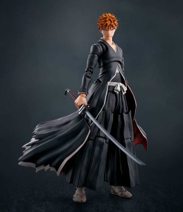 Bleach S.H. Figuarts Akció Figura Ichigo Kurosaki Getsugatensho 16 cm