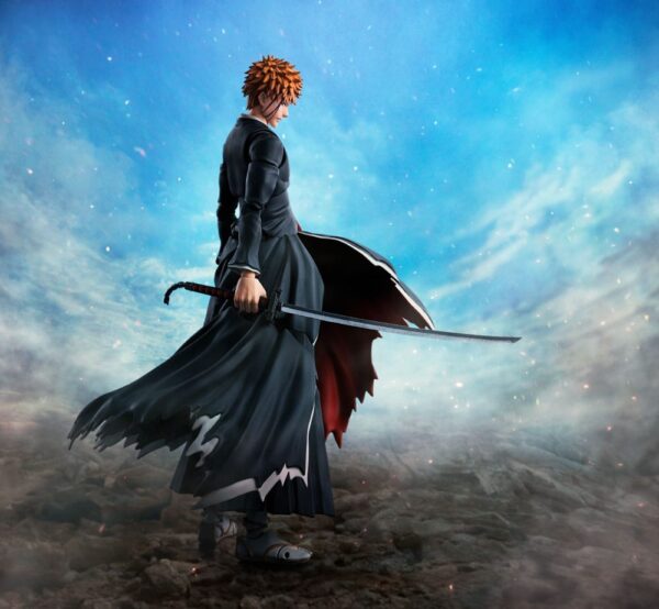 Bleach S.H. Figuarts Akció Figura Ichigo Kurosaki Getsugatensho 16 cm