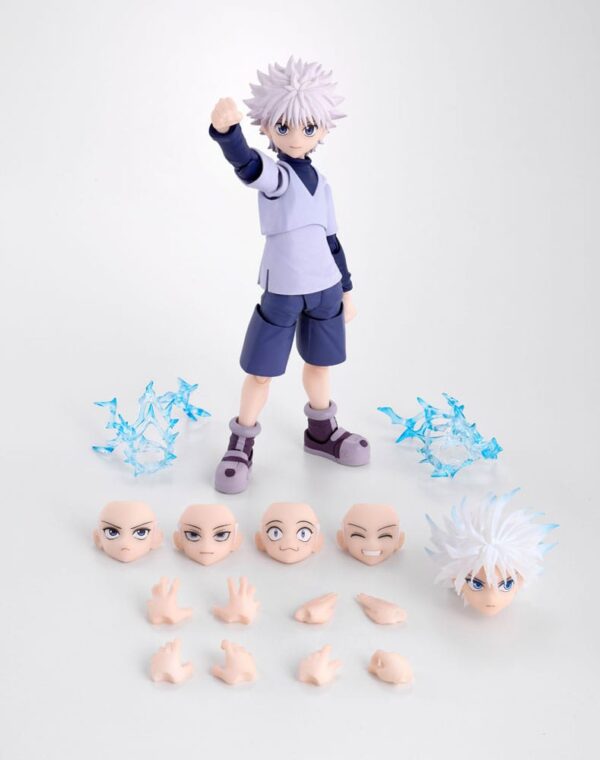Hunter x Hunter S.H.Figuarts Akció Figura Killua 14 cm