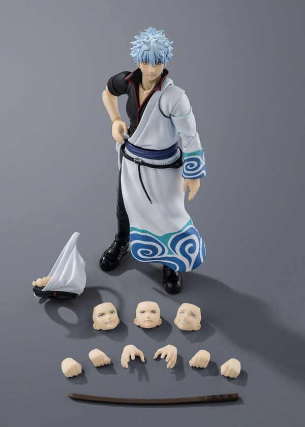 Gintama S.H.Figuarts Akció Figura Sakata Gintoki 15 cm