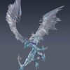 Yu-Gi-Oh! 5D´s S.H. Monster Arts Akció Figura Stardust Dragon 53 cm