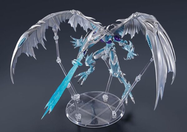 Yu-Gi-Oh! 5D´s S.H. Monster Arts Akció Figura Stardust Dragon 53 cm