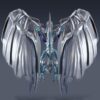 Yu-Gi-Oh! 5D´s S.H. Monster Arts Akció Figura Stardust Dragon 53 cm