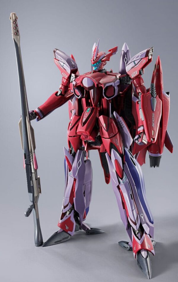 Macross Frontier DX Chogokin Akció Figura VF-27 Gamma SP Super Lucifer Valkyrie Brera Sterne use Revival Ver. 25 cm