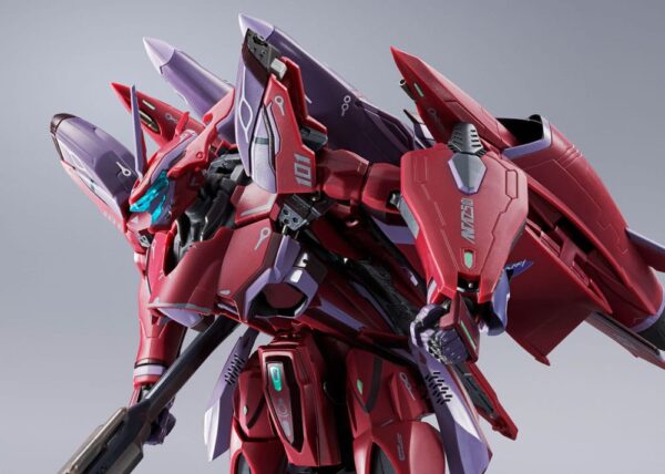 Macross Frontier DX Chogokin Akció Figura VF-27 Gamma SP Super Lucifer Valkyrie Brera Sterne use Revival Ver. 25 cm