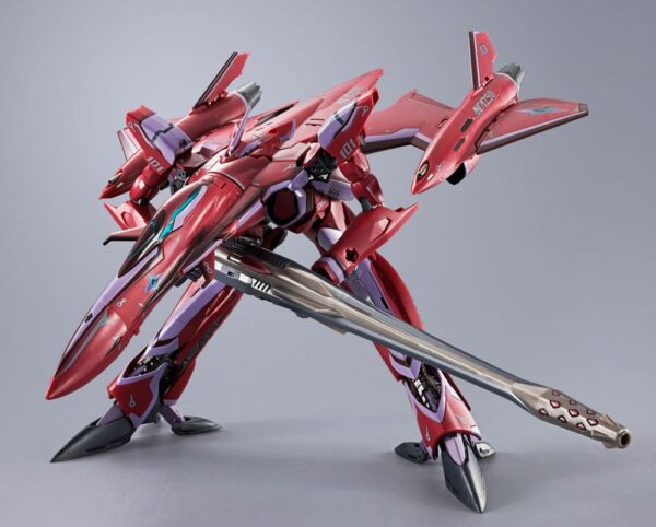 Macross Frontier DX Chogokin Akció Figura VF-27 Gamma SP Super Lucifer Valkyrie Brera Sterne use Revival Ver. 25 cm