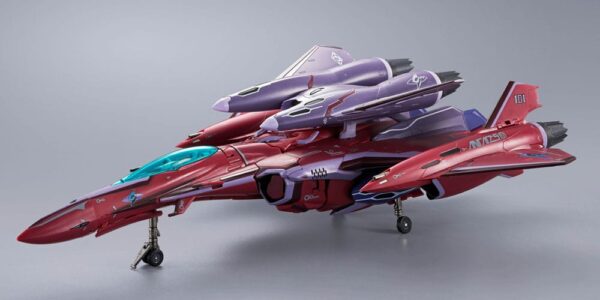 Macross Frontier DX Chogokin Akció Figura VF-27 Gamma SP Super Lucifer Valkyrie Brera Sterne use Revival Ver. 25 cm