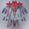 Macross Frontier DX Chogokin Akció Figura VF-27 Gamma SP Super Lucifer Valkyrie Brera Sterne use Revival Ver. 25 cm