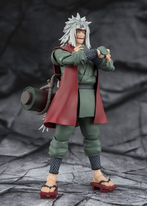 Naruto S.H.Figuarts Akció Figura Jiraiya Hidden Leaf Heroic Master Sage (Sage Mode Set) 17 cm