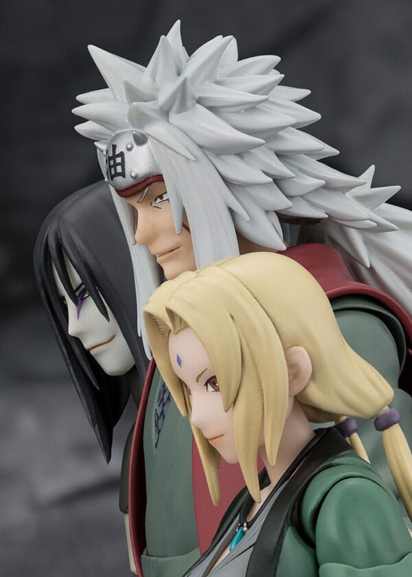 Naruto S.H.Figuarts Akció Figura Jiraiya Hidden Leaf Heroic Master Sage (Sage Mode Set) 17 cm