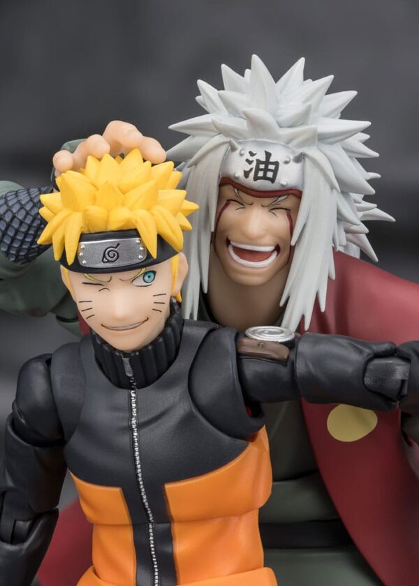 Naruto S.H.Figuarts Akció Figura Jiraiya Hidden Leaf Heroic Master Sage (Sage Mode Set) 17 cm