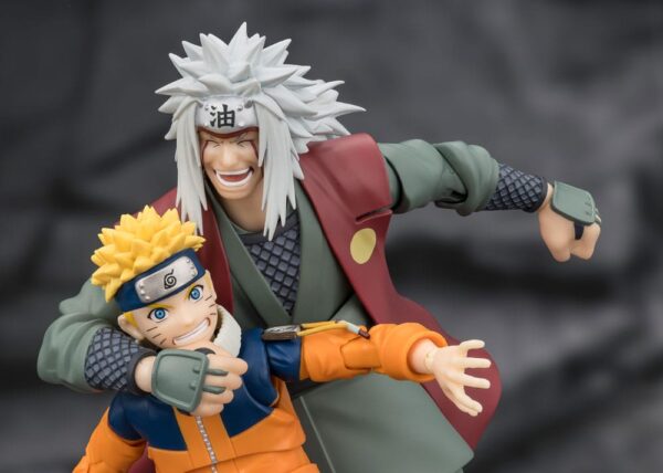 Naruto S.H.Figuarts Akció Figura Jiraiya Hidden Leaf Heroic Master Sage (Sage Mode Set) 17 cm
