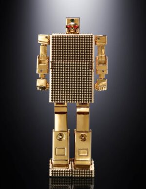 Golden Warrior Gold Lightan Soul of Chogokin Diecast Akció Figura GX-32SP Gold Lightan 50th Anniversary Ver. 13 cm