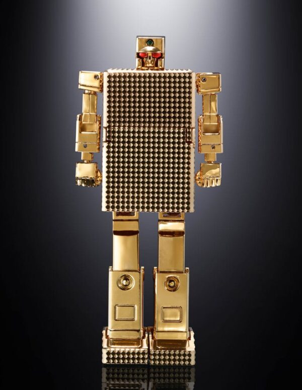 Golden Warrior Gold Lightan Soul of Chogokin Diecast Akció Figura GX-32SP Gold Lightan 50th Anniversary Ver. 13 cm