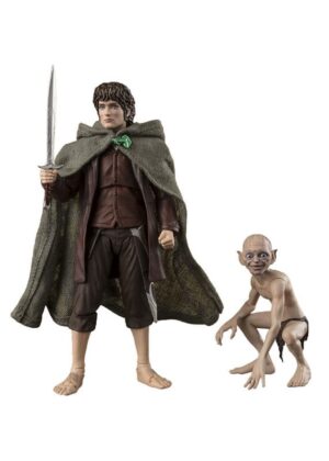 Lord of the Rings S.H. Figuarts Akció Figuras Frodo Baggins & Gollum