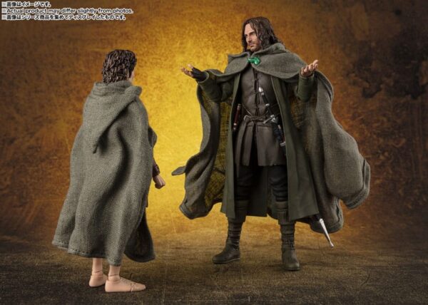 Lord of the Rings S.H. Figuarts Akció Figuras Frodo Baggins & Gollum
