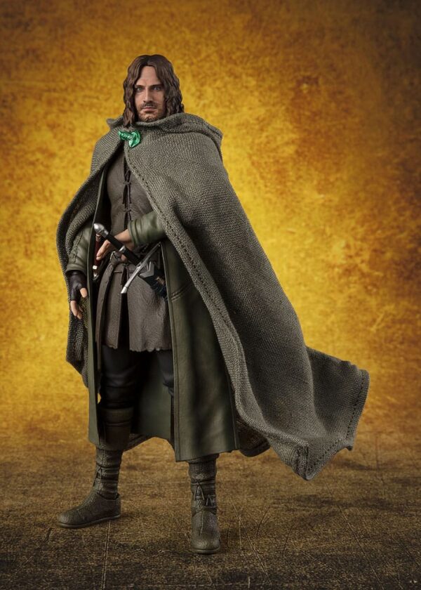 Lord of the Rings S.H. Figuarts Akció Figura Aragorn 16 cm