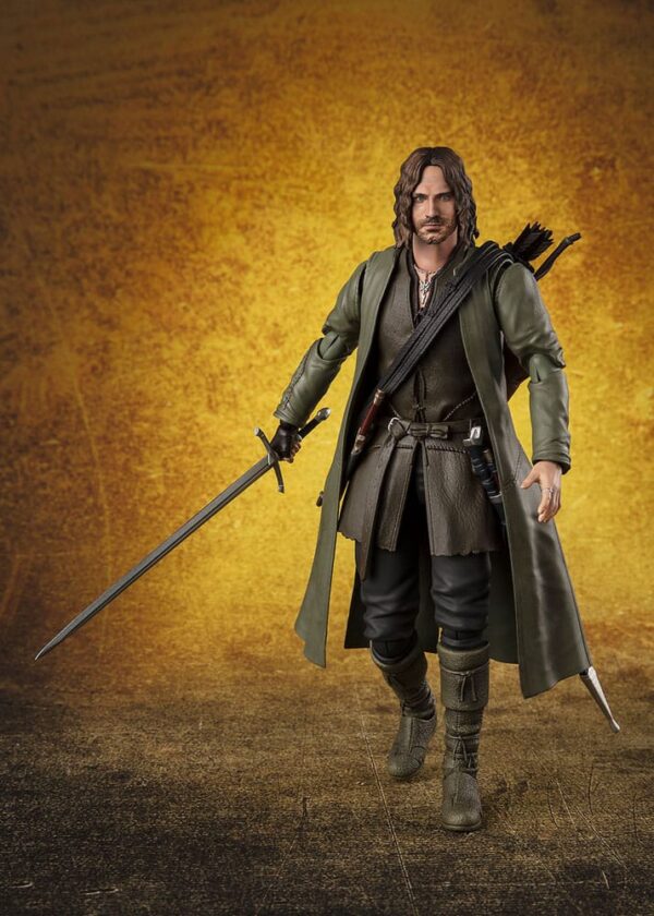 Lord of the Rings S.H. Figuarts Akció Figura Aragorn 16 cm