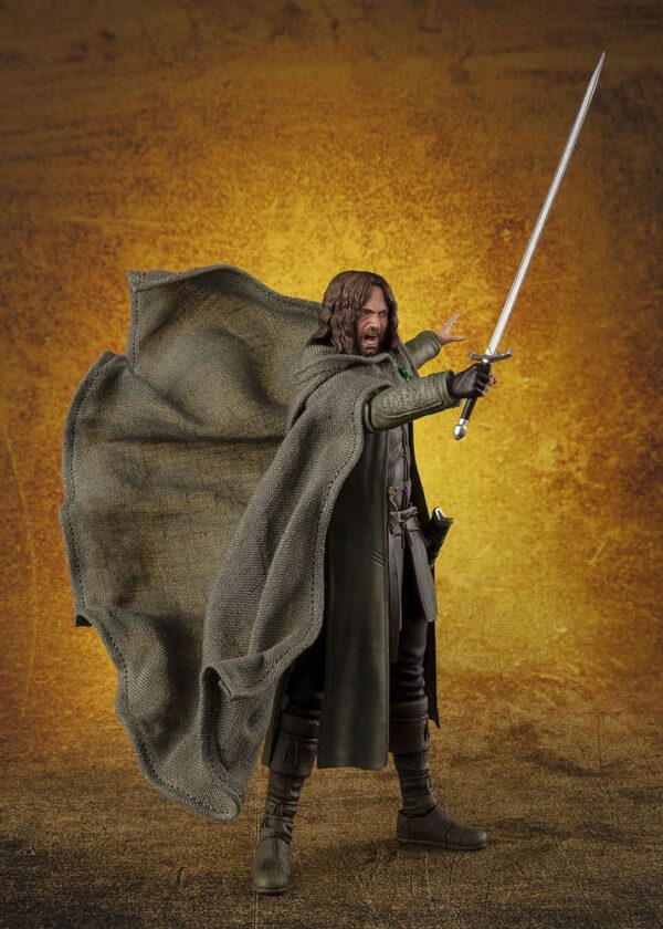 Lord of the Rings S.H. Figuarts Akció Figura Aragorn 16 cm