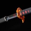 Demon Slayer: Kimetsu no Yaiba Proplica Replika 1/1 Nichirin Sword (Tanjiro Kamado) Kyojuro Rengoku´s Sword Gueard Ver. 88 cm