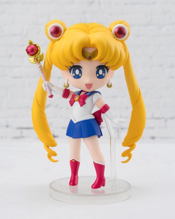 Pretty Guardian Sailor Moon R Figuarts mini Akció Figura Sailor Moon Crystal Star Compact Edition 9 cm
