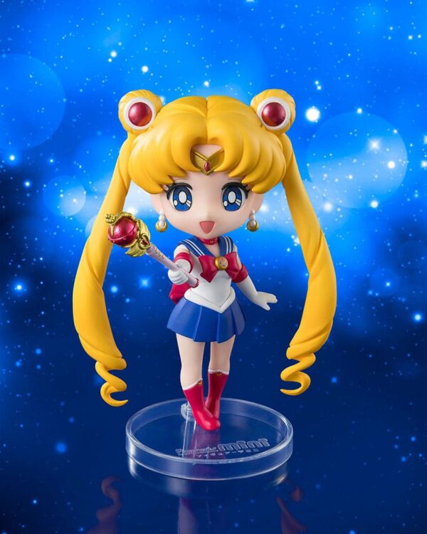Pretty Guardian Sailor Moon R Figuarts mini Akció Figura Sailor Moon Crystal Star Compact Edition 9 cm